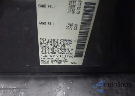 2013 Nissan Altima 2.5 S z USA, uszkodzony, nr VIN 1N4AL3AP1DC112700